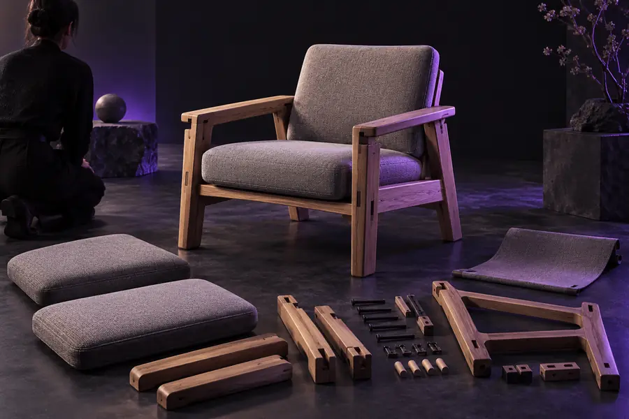 Illustrative chair reference image